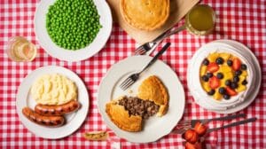 What is the most common Australian dinner?